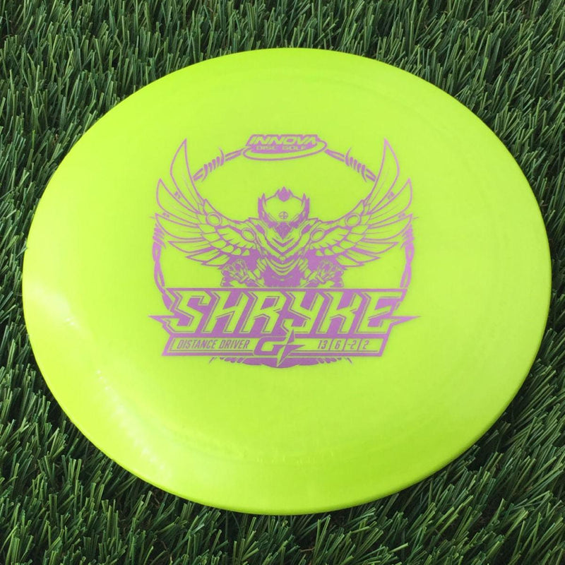 Innova Gstar Shryke with Stock Character Stamp - 175g Muted Yellow