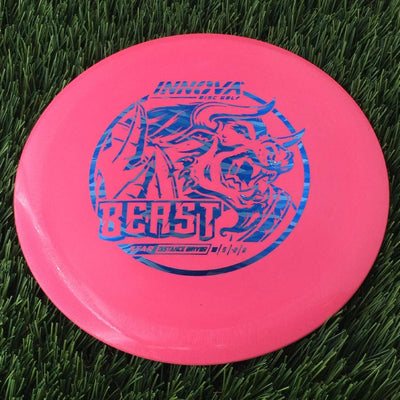 Innova Star Beast with Burst Logo Stock Stamp - 164g Pink