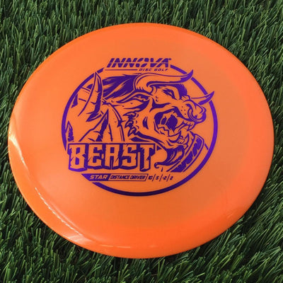 Innova Star Beast with Burst Logo Stock Stamp - 158g Orange