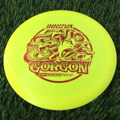 Innova Star Gorgon with Burst Logo Stock Stamp - 175g Yellow