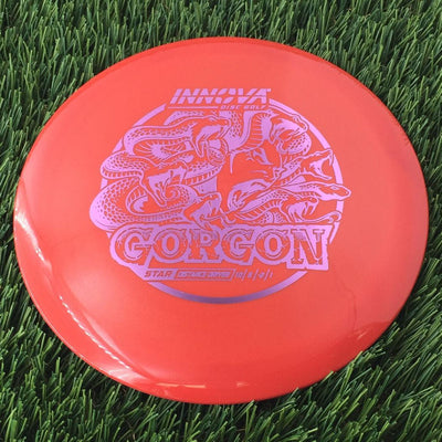 Innova Star Gorgon with Burst Logo Stock Stamp - 175g Dark Orange