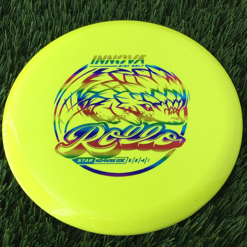 Innova Star Rollo with Burst Logo Stock Stamp - 180g Yellow