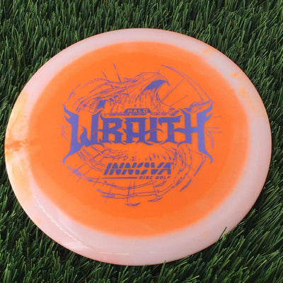 Innova Halo Star Wraith with Burst Logo Stock Stamp - 147g Orangish White