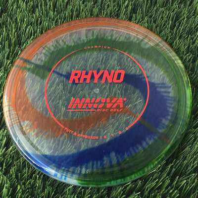 Innova Champion I-Dye Rhyno with Burst Logo Stock Stamp - 171g - Translucent Dyed