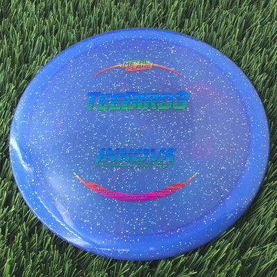 Innova Champion Metal Flake Teebird3 with Burst Logo Stock Stamp - 167g - Translucent Blurple