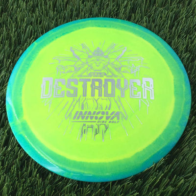 Innova Halo Star Destroyer with Burst Logo Stock Stamp - 150g Turquoise Green