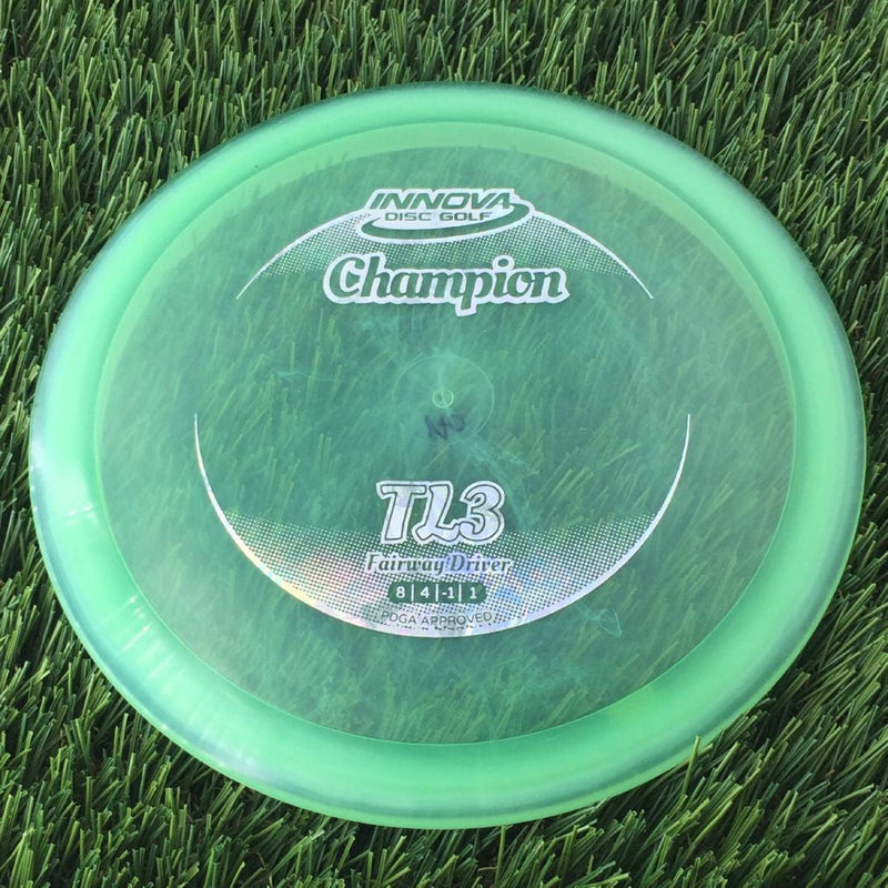 Innova Champion TL3 with Circle Fade Stock Stamp - 170g - Translucent Pale Green