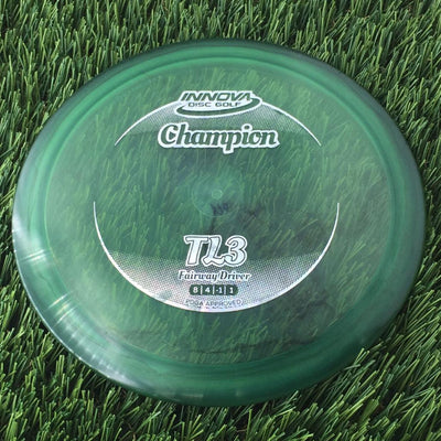 Innova Champion TL3 with Circle Fade Stock Stamp - 170g - Translucent Dark Green