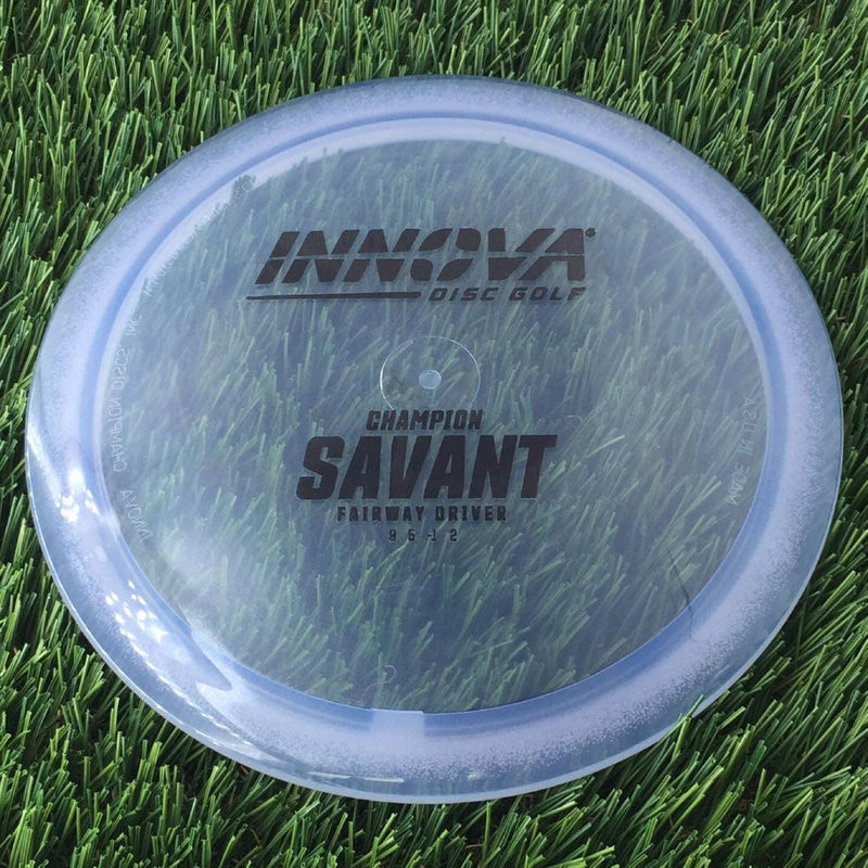 Innova Champion Savant with Burst Logo Stock Stamp - 175g - Translucent Pale Blue