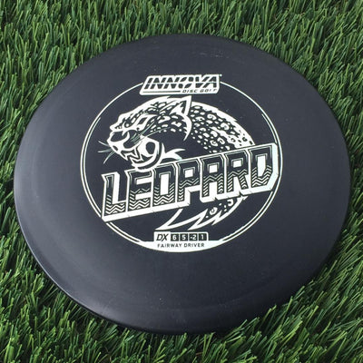 Innova DX Leopard with Burst Logo Stock Stamp - 137g Black