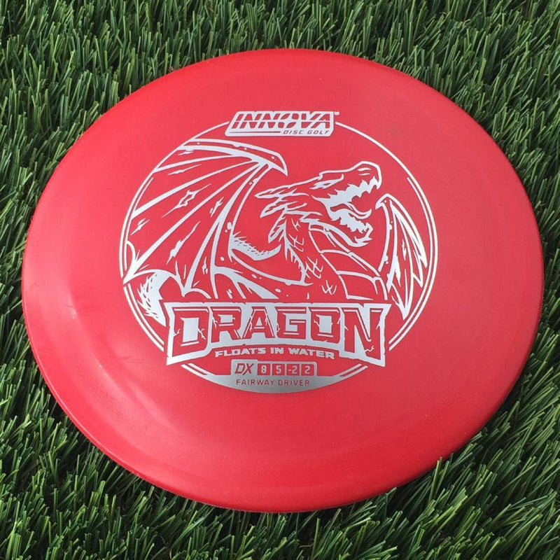 Innova DX Dragon with Burst Logo Stock Stamp - 158g Red