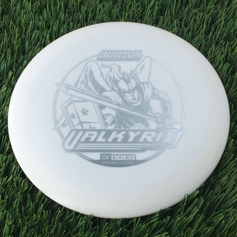 Innova DX Valkyrie with Burst Logo Stock Stamp - 153g White