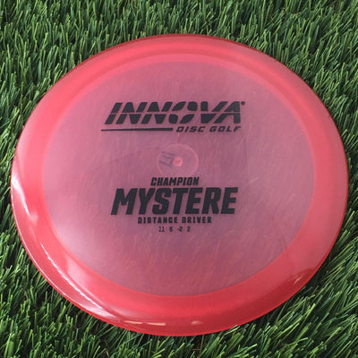 Innova Champion Mystere with Burst Logo Stock Stamp - 171g - Translucent Red