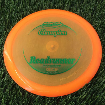 Innova Champion Roadrunner with Circle Fade Stock Stamp - 172g - Translucent Orange