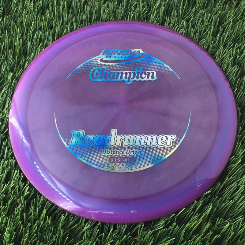 Innova Champion Roadrunner with Circle Fade Stock Stamp - 168g - Translucent Purple