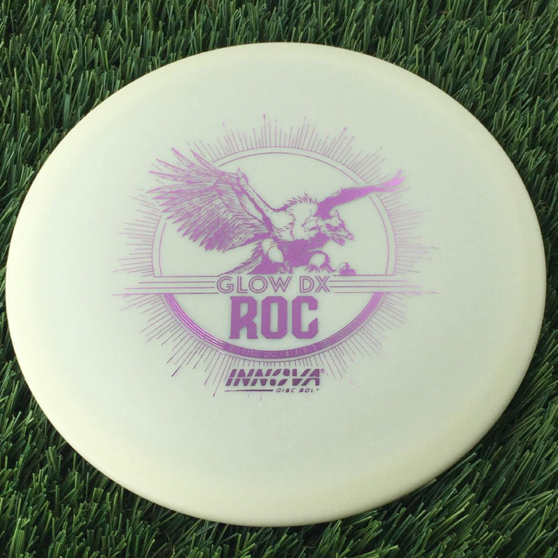 Innova DX Glow Roc with Burst Logo Stock Stamp - 144g Glow