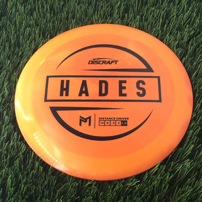 Discraft ESP Hades with PM Logo Stock Stamp Stamp - 172g Orange