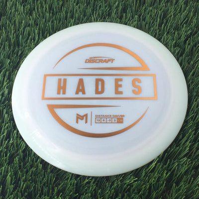 Discraft ESP Hades with PM Logo Stock Stamp Stamp - 172g Off White