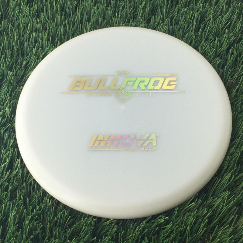 Innova XT Bullfrog with Burst Logo Stock Stamp - 175g White