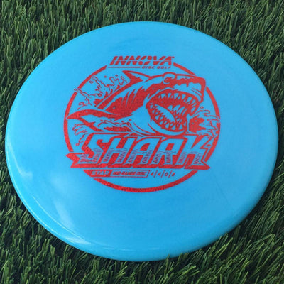 Innova Star Shark with Burst Logo Stock Stamp - 164g Blue