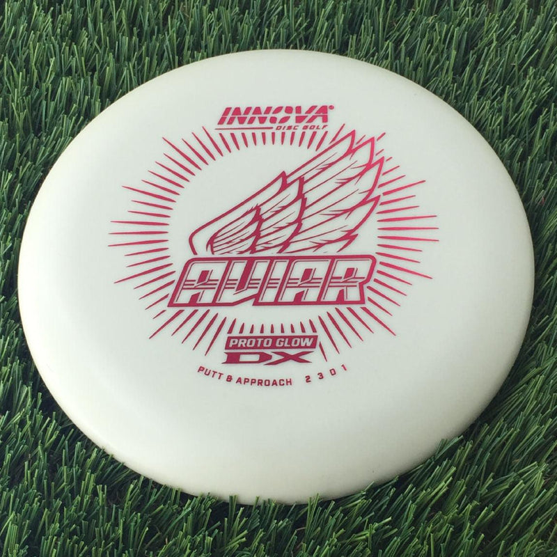 Innova Proto Glow DX Aviar Putter with Burst Logo Stock v2 Stamp - 160g Glow