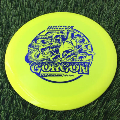 Innova Star Gorgon with Burst Logo Stock Stamp - 175g Yellow