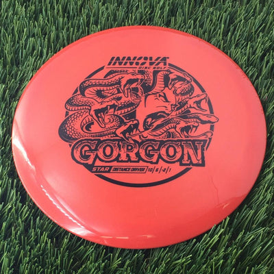 Innova Star Gorgon with Burst Logo Stock Stamp - 175g Dark Orange