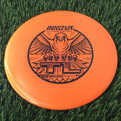 Innova Star TL with Burst Logo Stock Stamp - 163g Orange