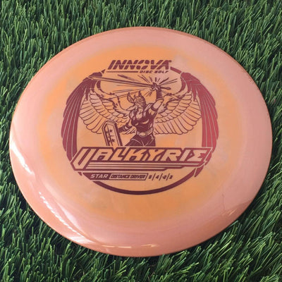 Innova Star Valkyrie with Burst Logo Stock Stamp - 163g Orangish Brown