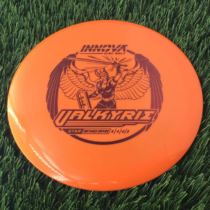 Innova Star Valkyrie with Burst Logo Stock Stamp - 169g Orange