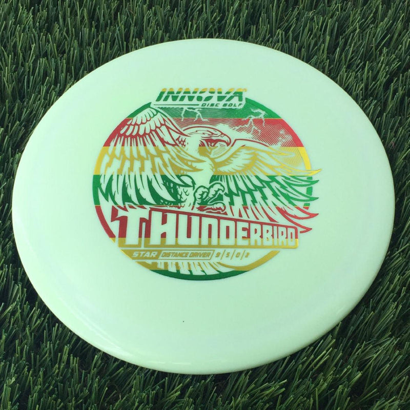 Innova Star Thunderbird with Burst Logo Stock Character Stamp - 164g Light Green