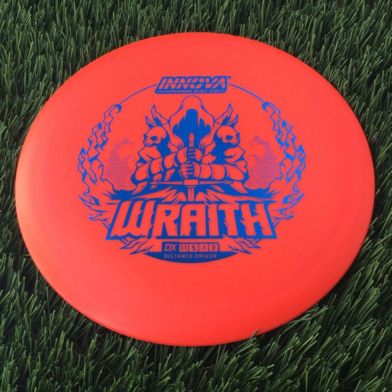 Innova DX Wraith with Burst Logo Stock Stamp - 159g Bright Red