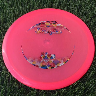 Innova Champion Lion with Circle Fade Stock Stamp - 169g - Translucent Pink