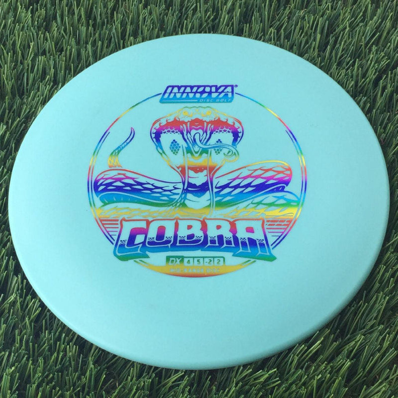 Innova DX Cobra with Burst Logo Stock Stamp - 174g Turquoise Blue