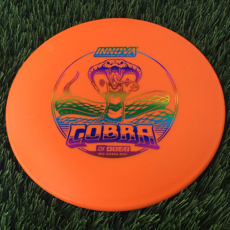 Innova DX Cobra with Burst Logo Stock Stamp - 173g Orange