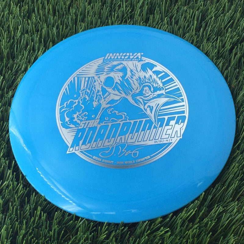 Innova Star Roadrunner with Gregg Barsby - 2018 World Champion with Burst Logo Stamp - 170g Blue