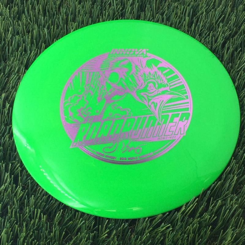 Innova Star Roadrunner with Gregg Barsby - 2018 World Champion with Burst Logo Stamp - 171g Green