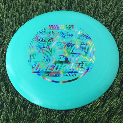 Innova Star Daedalus with Burst Logo Stock Stamp - 168g Teal Green