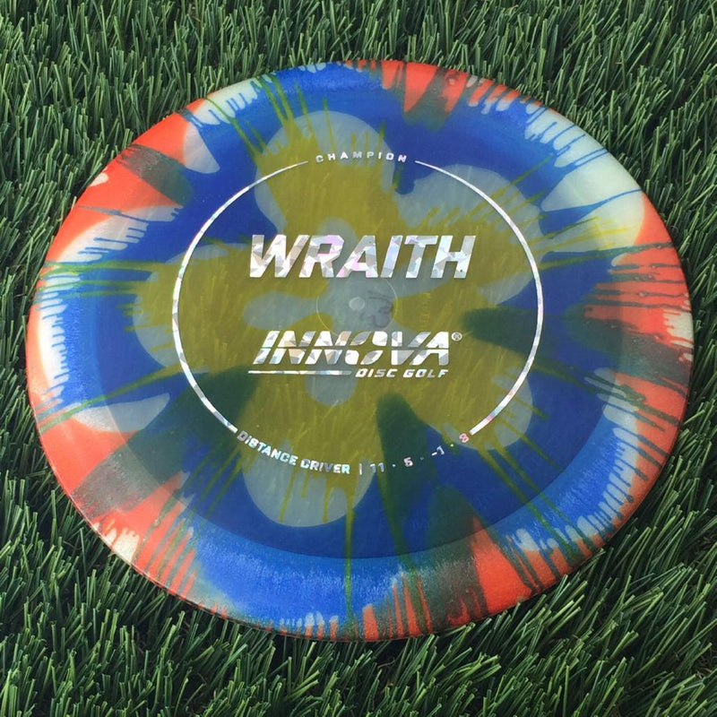 Innova Champion I-Dye Wraith with Burst Logo Stock Stamp - 163g - Translucent Dyed