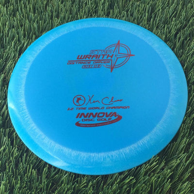 Innova Star Wraith with Ken Climo 12 Time World Champion Signature Stamp - 137g Blue