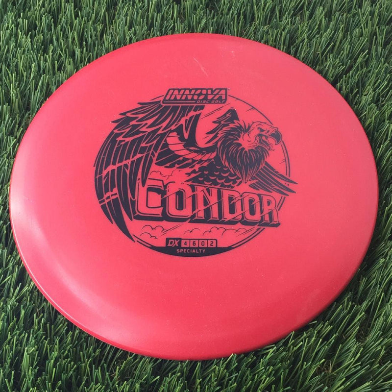 Innova DX Condor with Burst Logo Stock Stamp - 191g Red