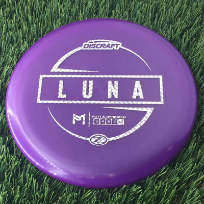 Discraft Elite Z Luna with PM Logo Stock Stamp Stamp - 172g - Translucent Purple