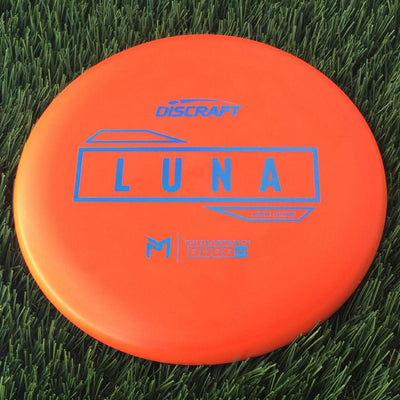 Discraft Putter Line Hard Luna with PM Logo Stock Stamp Stamp - 169g Orange