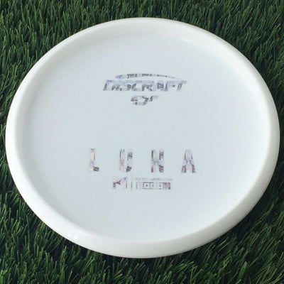 Discraft ESP Luna with Dye Line Blank Top Bottom Stamp - 166g White