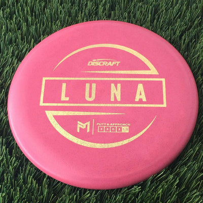 Discraft Jawbreaker/Rubber Blend Luna with PM Logo Stock Stamp Stamp - 169g Pink