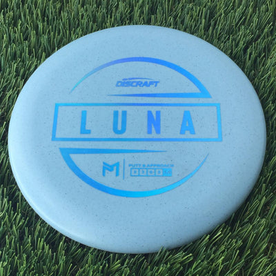 Discraft Jawbreaker/Rubber Blend Luna with PM Logo Stock Stamp Stamp - 172g Pale Blue