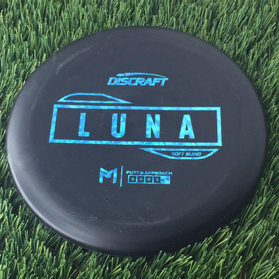 Discraft Putter Line Soft Luna with PM Logo Stock Stamp Stamp - 173g Black