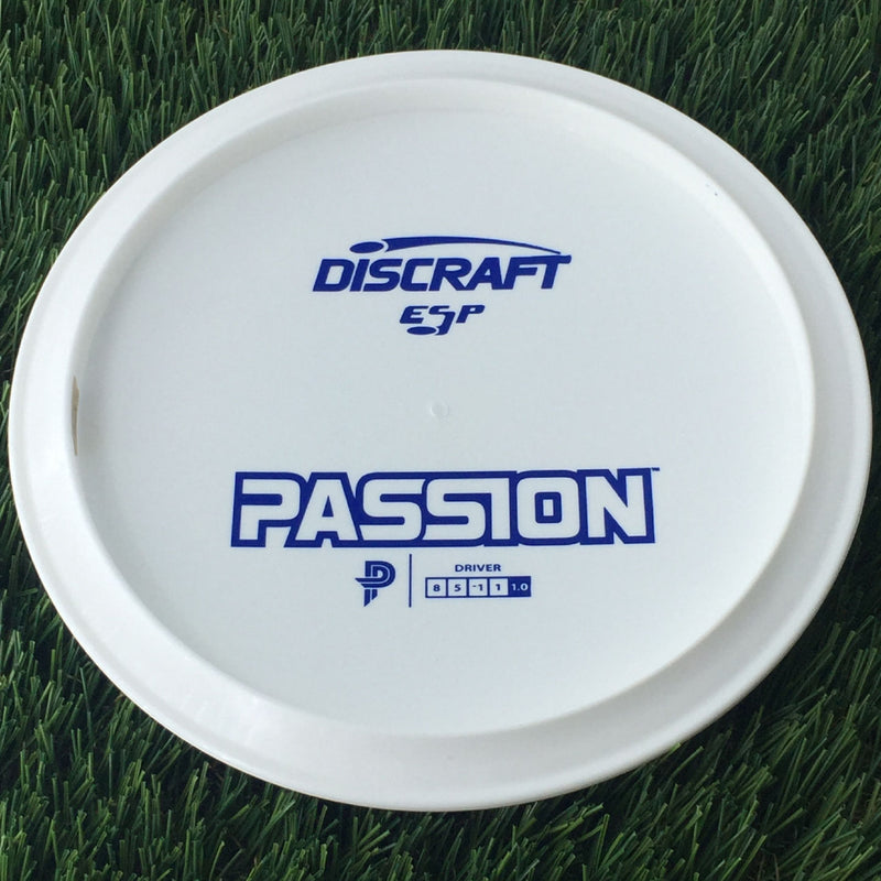 Discraft ESP Passion with Dye Line Blank Top Bottom Stamp - 174g White