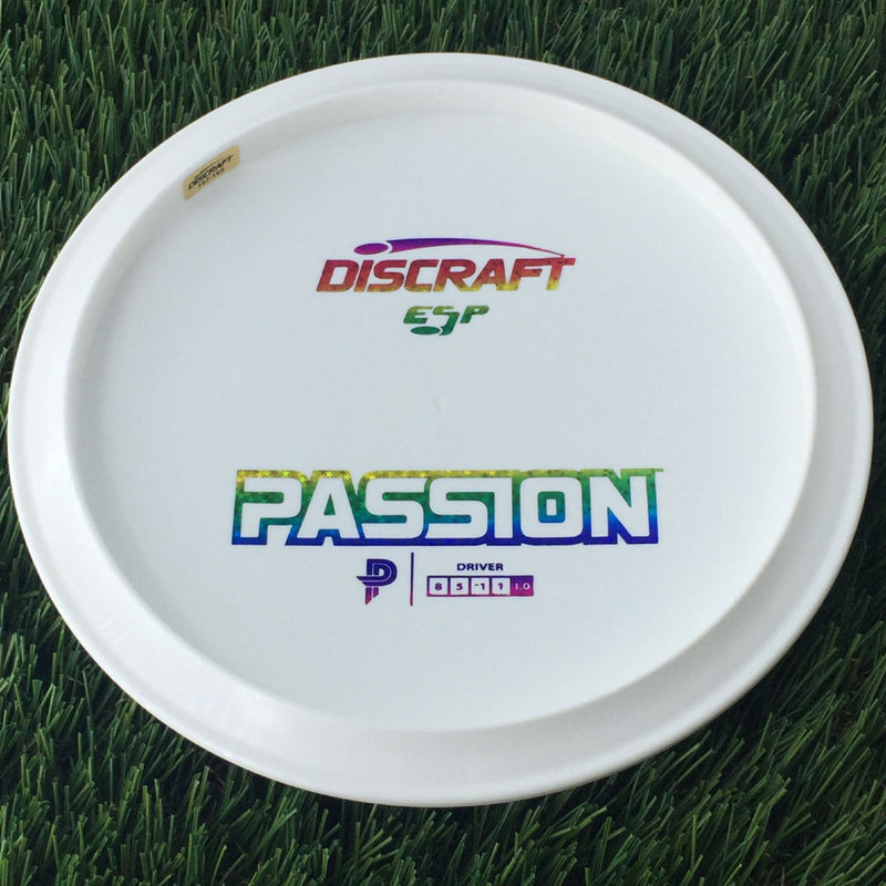 Discraft ESP Passion with Dye Line Blank Top Bottom Stamp - 169g White