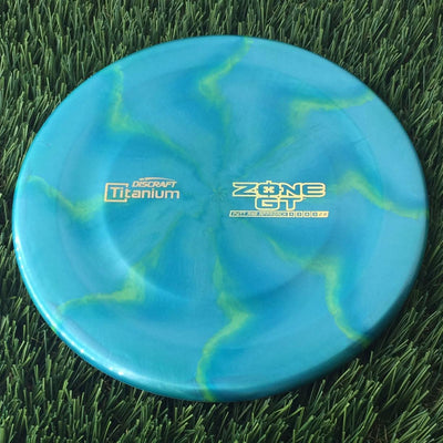 Discraft Ti Blend Titanium Zone GT - 166g Teal Green